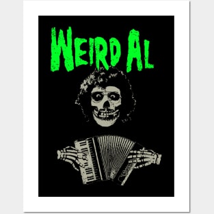 Weird Al meets the Misfits with Accordion Posters and Art